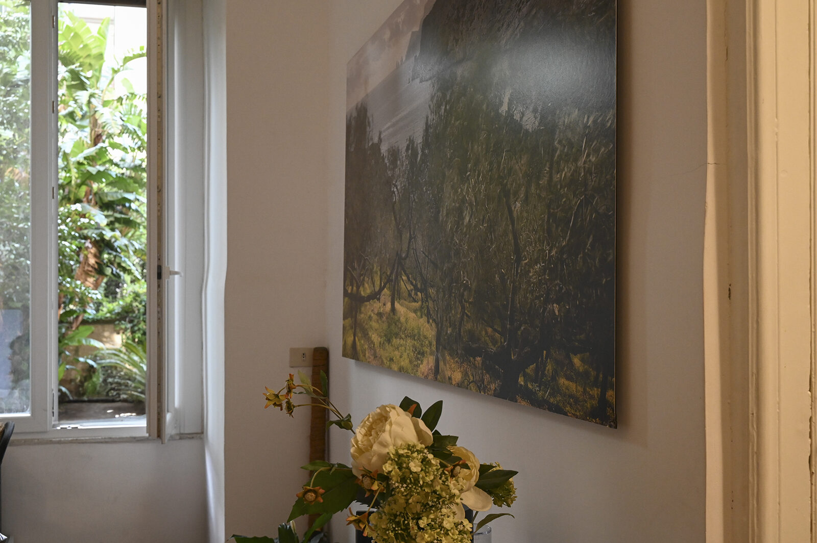 Scorcio sul giardino interno
